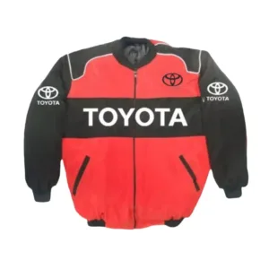 Toyota Vintage Racing Jacket - Embroidered Classic Motorsport Gear