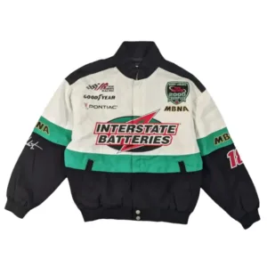Vintage Interstate Batteries NASCAR Racing Jacket | Official Merchandise