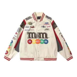 Vintage M&M Racing Jacket - Embroidered Classic Motorsport Gear