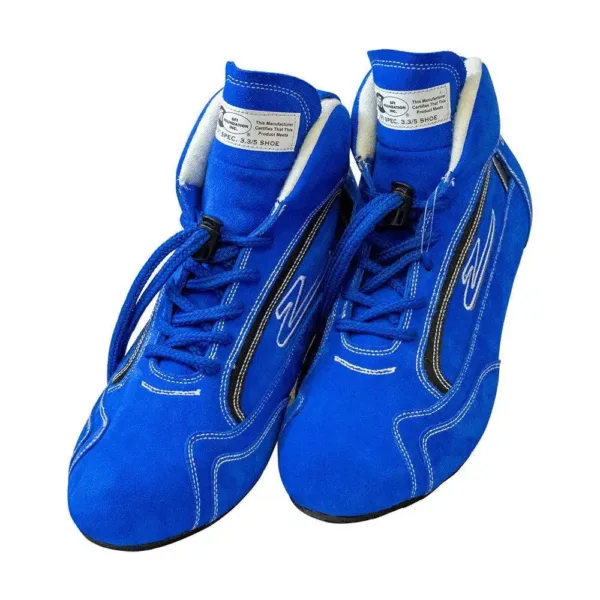 “Zamp ZR-30 lightweight racing shoes with suede construction and thin rubber sole for ultimate pedal feel”