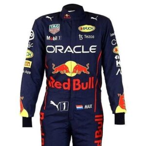 2022 Max Verstappen Red Bull Honda F1 Racing Suit – Official Team Gear for Formula 1 Fans