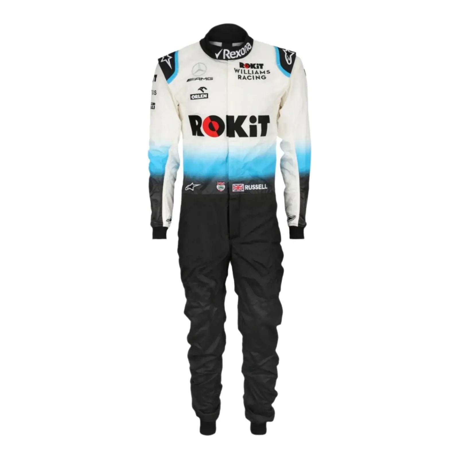 2019_GEORGE_RUSSELL_Williams_Racing_F1_RACE_Suit-002.jpg 2019 GEORGE RUSSELL Williams Racing F1 RACE Suit – SpeedX Racegear product photo