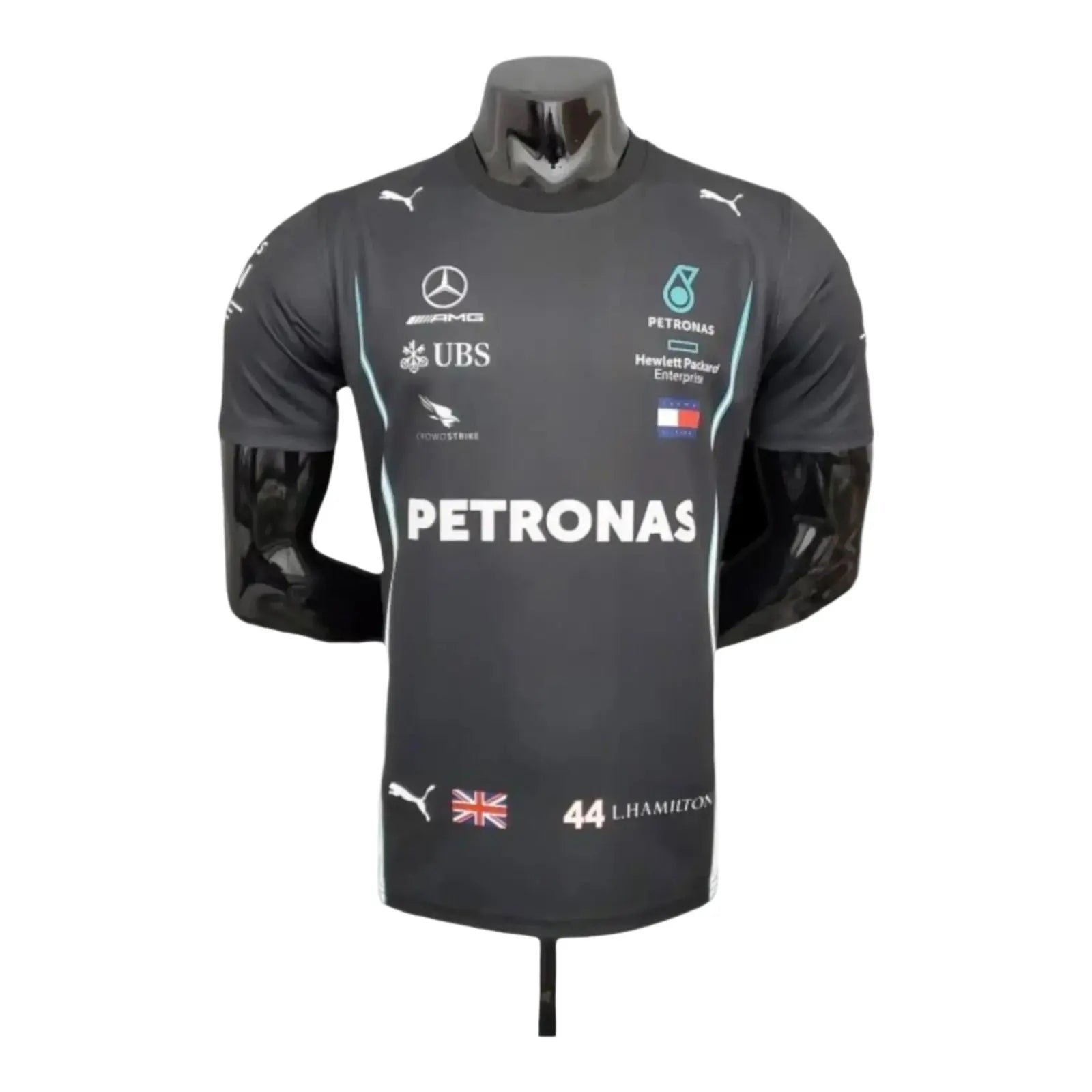 2021_Mercedes_Lewis_Hamilton_Formula_One_T-Shirt-001.jpg 2021 Mercedes Lewis Hamilton Formula One T-Shirt – SpeedX Racegear product photo