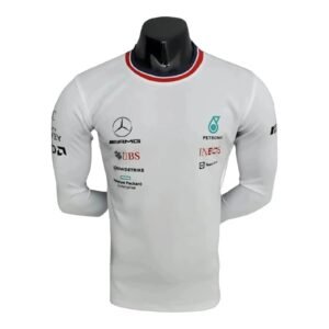 2022 Mercedes Formula One Long Sleeve T-Shirt - White