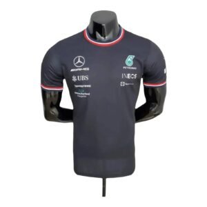 2022 Mercedes Formula One T-Shirt – Black – SpeedX Racegear product photo
