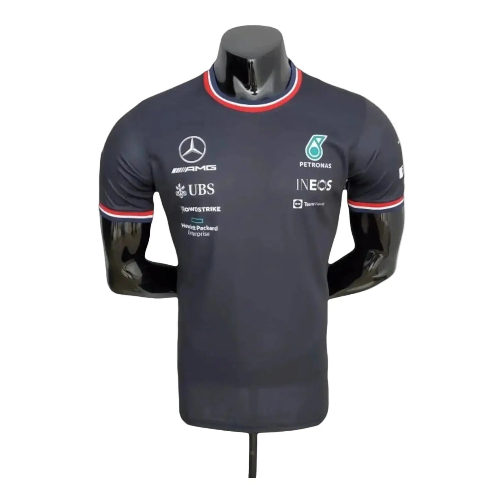 2022_Mercedes_Formula_One_T-Shirt.jpg 2022 Mercedes Formula One T-Shirt – Black – SpeedX Racegear product photo