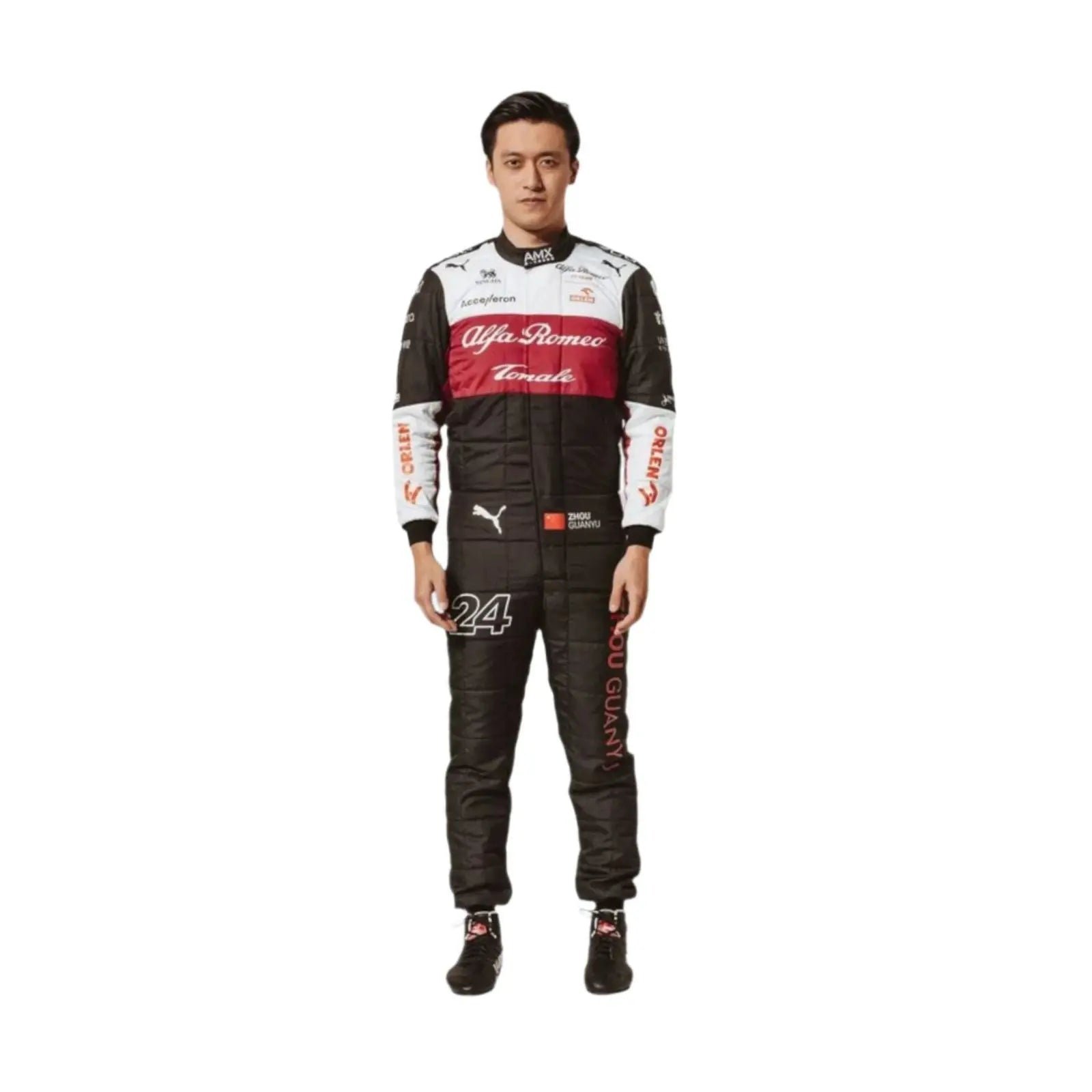2022_Zhou_Guanyu_Alfa_Romeo_F1_Team_Race_Suit-001.jpg 2022 Zhou Guanyu Alfa Romeo F1 Team Race Suit – SpeedX Racegear product photo