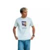 2023 Adult Great Britain Race T-Shirt White – SpeedX Racegear product photo