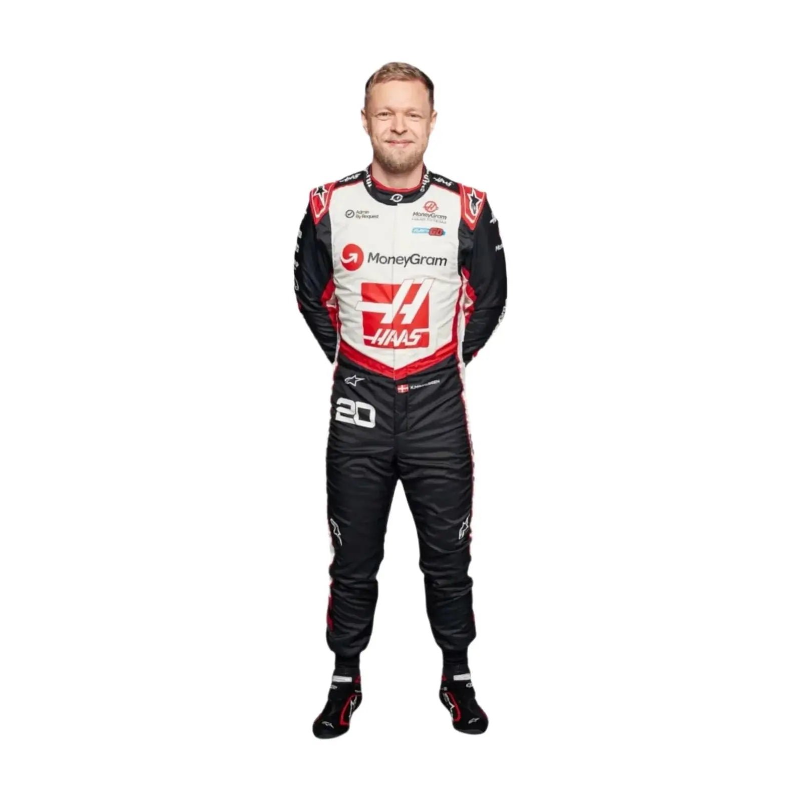 2024_Kevin_Magnussen_Nico_Hulkenberg_Haas_F1_Team_Race_Suit_-_Speedxcrafts-5170858.jpg 2024 Kevin Magnussen Nico Hulkenberg Haas F1 Team Race Suit – SpeedX Racegear product photo