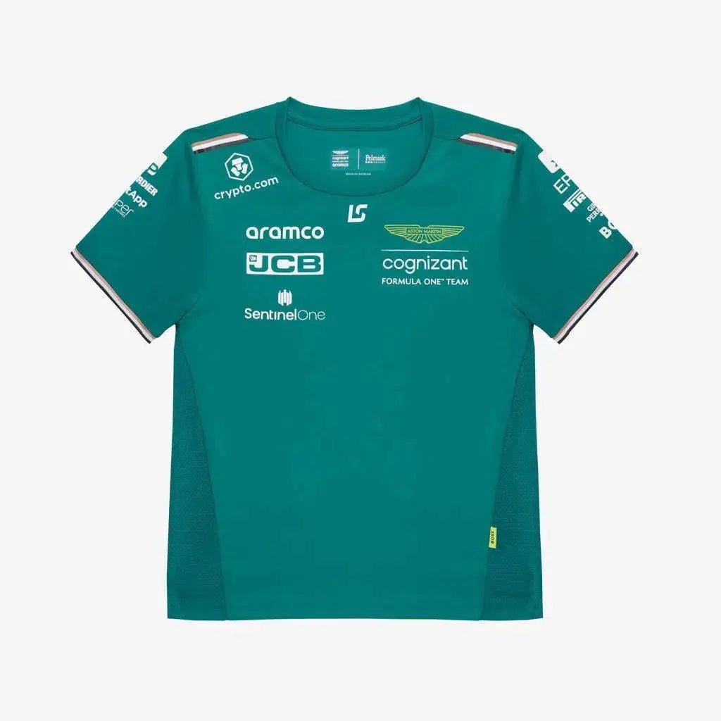 AMF1_2023_Official_Kids_Lance_Stroll_T-Shirt_-_Speedxcrafts-5171406.jpg AMF1 2023 Kids Lance Stroll Replica T-Shirt – SpeedX Racegear product photo