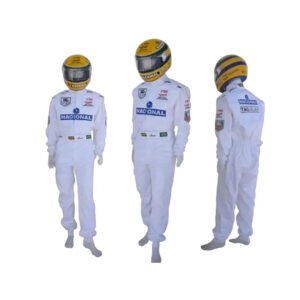 Ayrton Senna 1993 PARIS BERCY Replica Racing Suit
