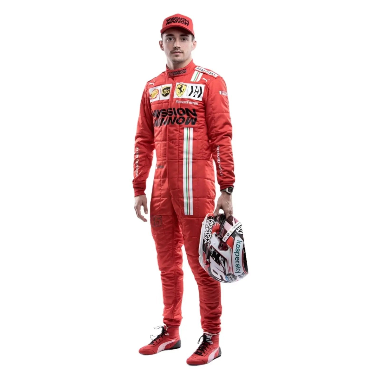 Charles_Leclerc_2021_Ferrari_F1_Race_Suit-001.jpg Charles Leclerc 2021 Ferrari F1 Race Suit – SpeedX Racegear product photo