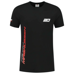 Kevin Magnussen 2023 T-shirt Black New desinged