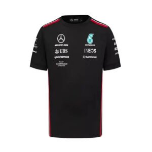 Mercedes-AMG F1 2023 Replica Team Driver T-Shirt – Black – SpeedX Racegear product photo