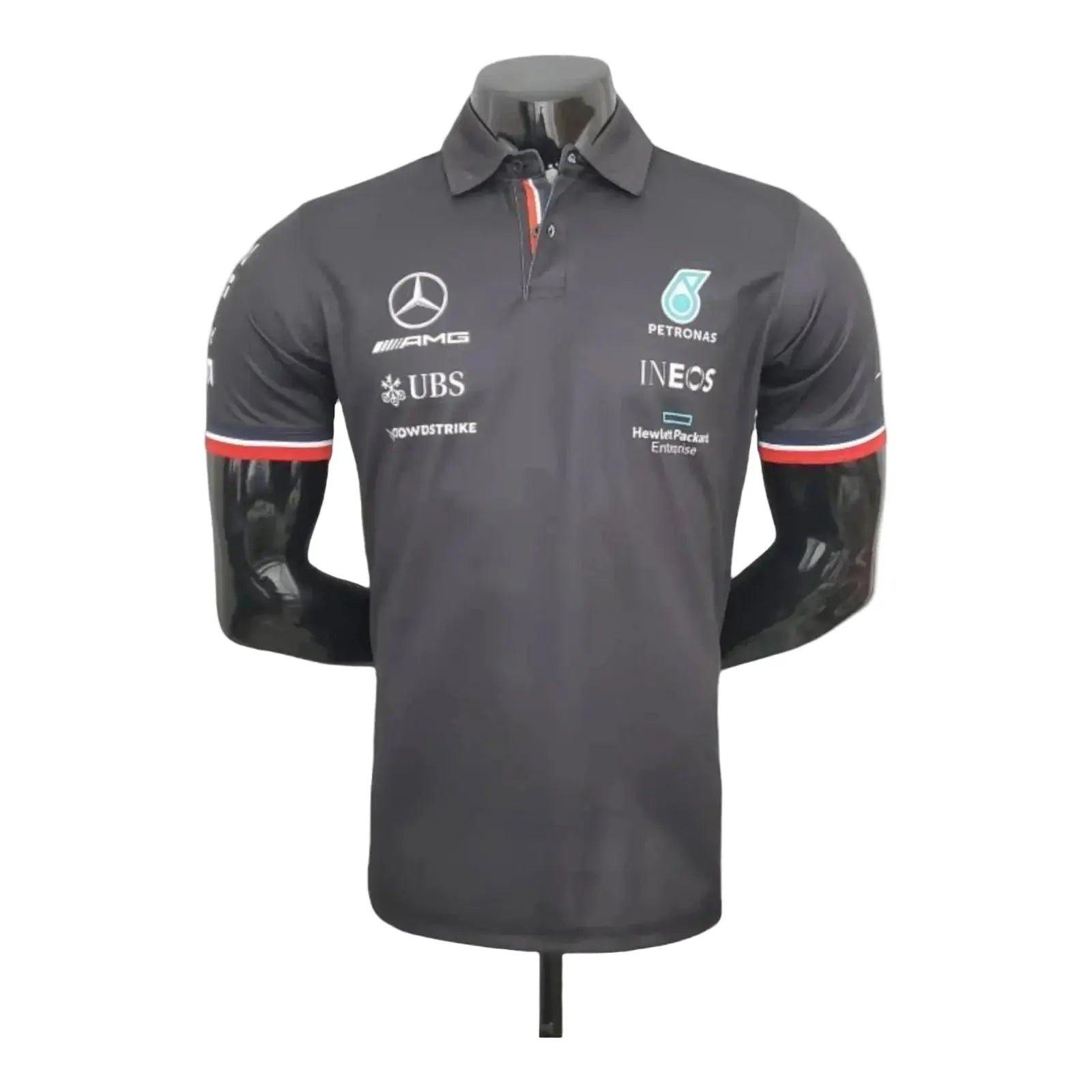 Mercedes_Formula_One_Racing_Polo_Shirt-001.jpg Mercedes Formula One Racing Polo Shirt – SpeedX Racegear product photo