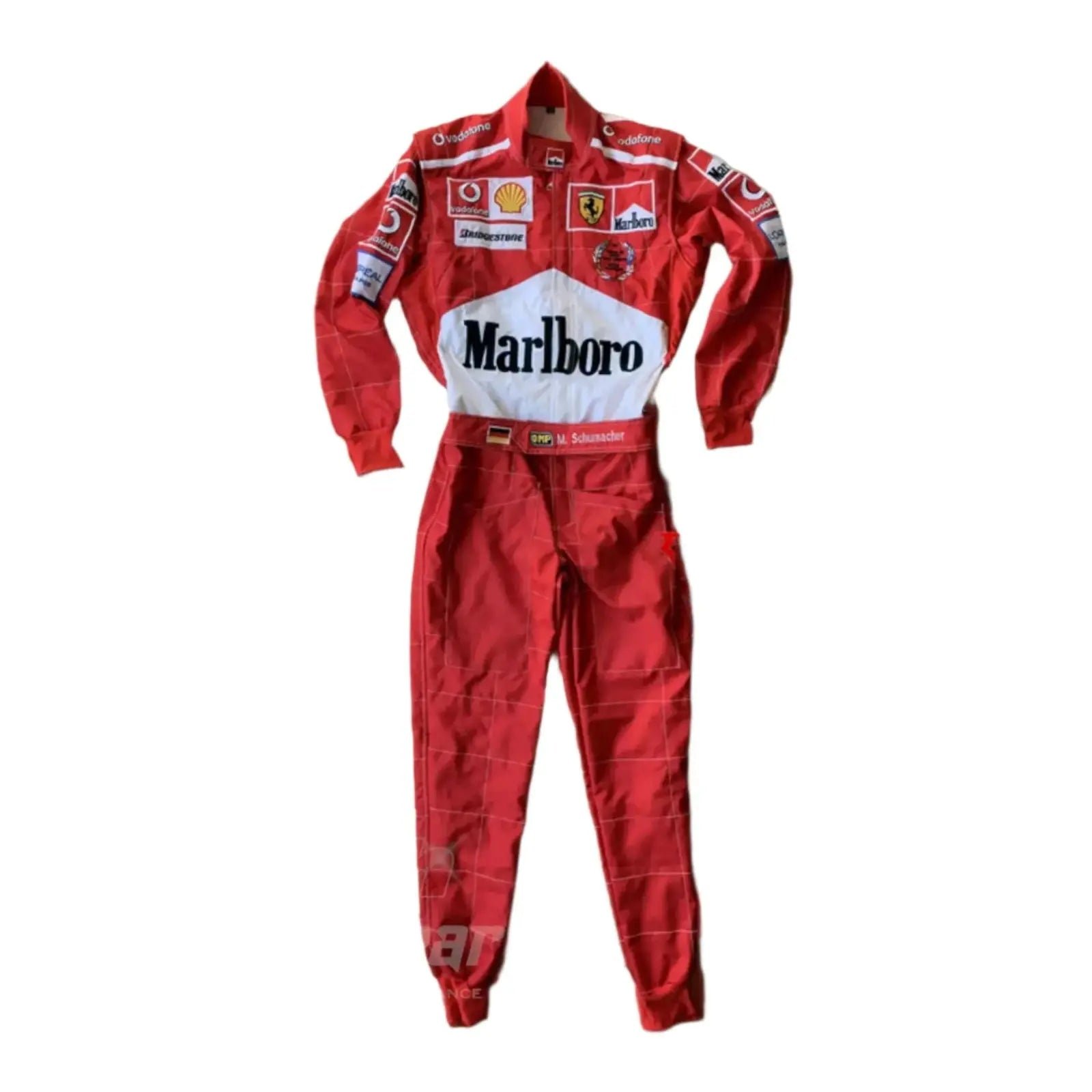 Michael_Schumacher_Ferrari_F1_Embroidered_Racing_Suit_-_Speedxcrafts-5174930.jpg Michael Schumacher Ferrari F1 Embroidered Racing Suit – SpeedX Racegear product photo