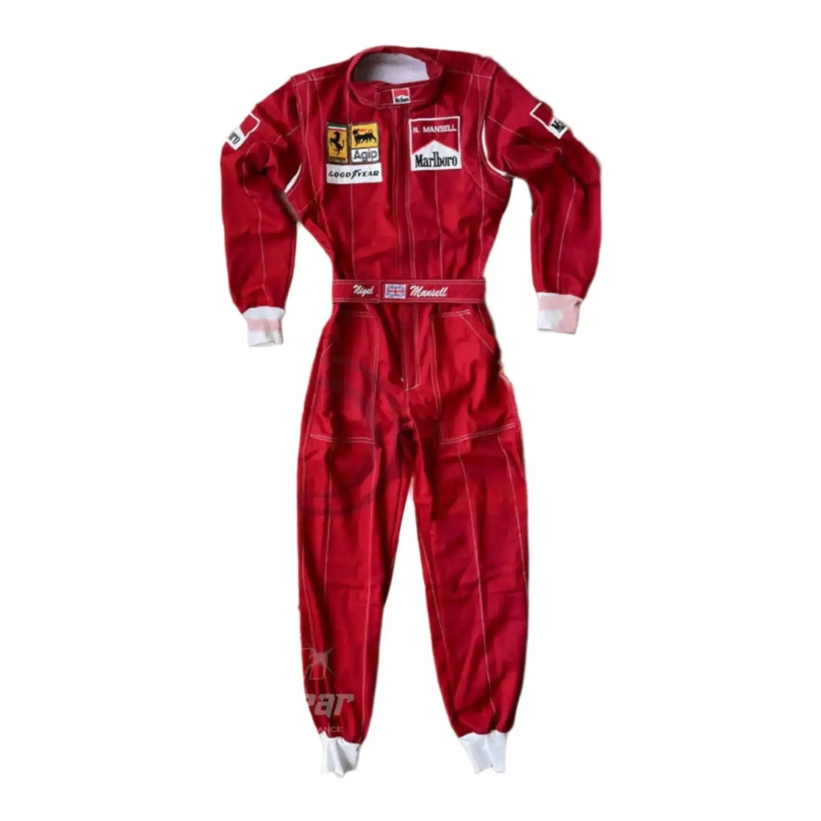 Nigel_Mansell_1990_Ferrari_F1_Embroidered_Racing_Suit_-_Speedxcrafts-5175604.jpg Nigel Mansell 1990 Ferrari F1 Embroidered Racing Suit – SpeedX Racegear product photo
