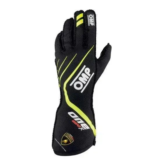 OMP One Evo X Race Gloves – Automobili Lamborghini Collection – SpeedX Racegear product photo