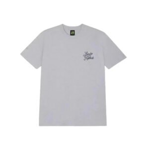 Lando Norris Script White Heather Motorsport T-Shirt