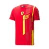 Scuderia Ferrari Sainz 2023 Spanish GP T-Shirt – SpeedX Racegear product photo