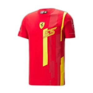 Scuderia Ferrari Sainz 2023 Spanish GP T-Shirt