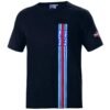 Sparco T-Shirt Big Stripes Martini Racing – SpeedX Racegear product photo
