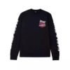 WORLD TOUR BLACK LS TEE – SpeedX Racegear product photo