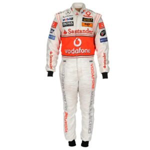 2007 Fernando Alonso McLaren F1 Embroidered Racing Suit – SpeedX Racegear product photo