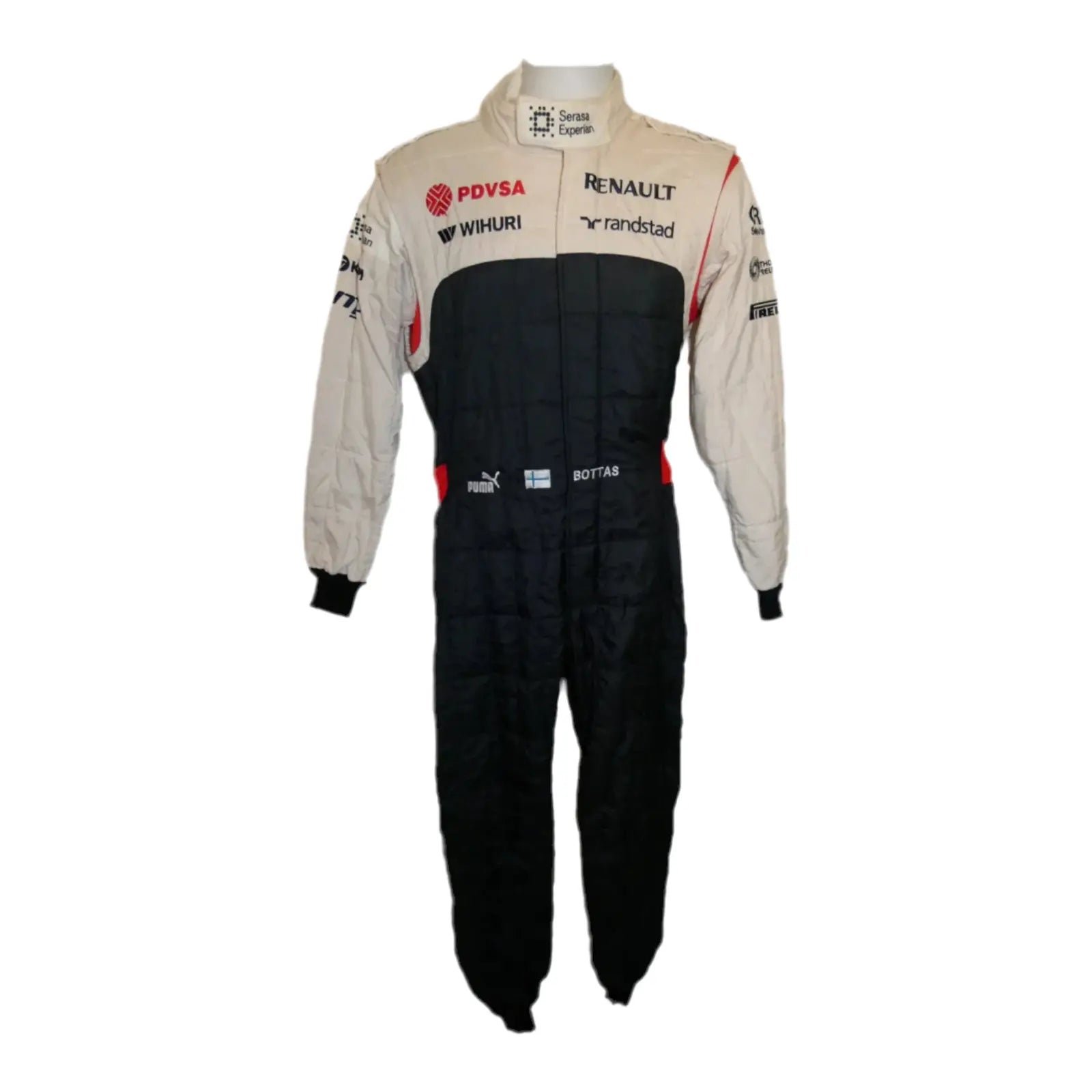 2013_Valtteri_Bottas_Williams_race_suit_Brazilian_GP-001.jpg 2013 Valtteri Bottas Williams race suit – Brazilian GP – SpeedX Racegear product photo