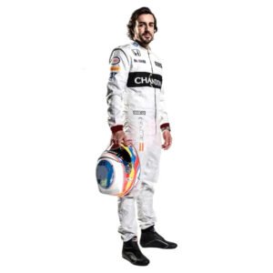 2016 Fernando Alonso McLaren F1 Team Race Suit – SpeedX Racegear product photo