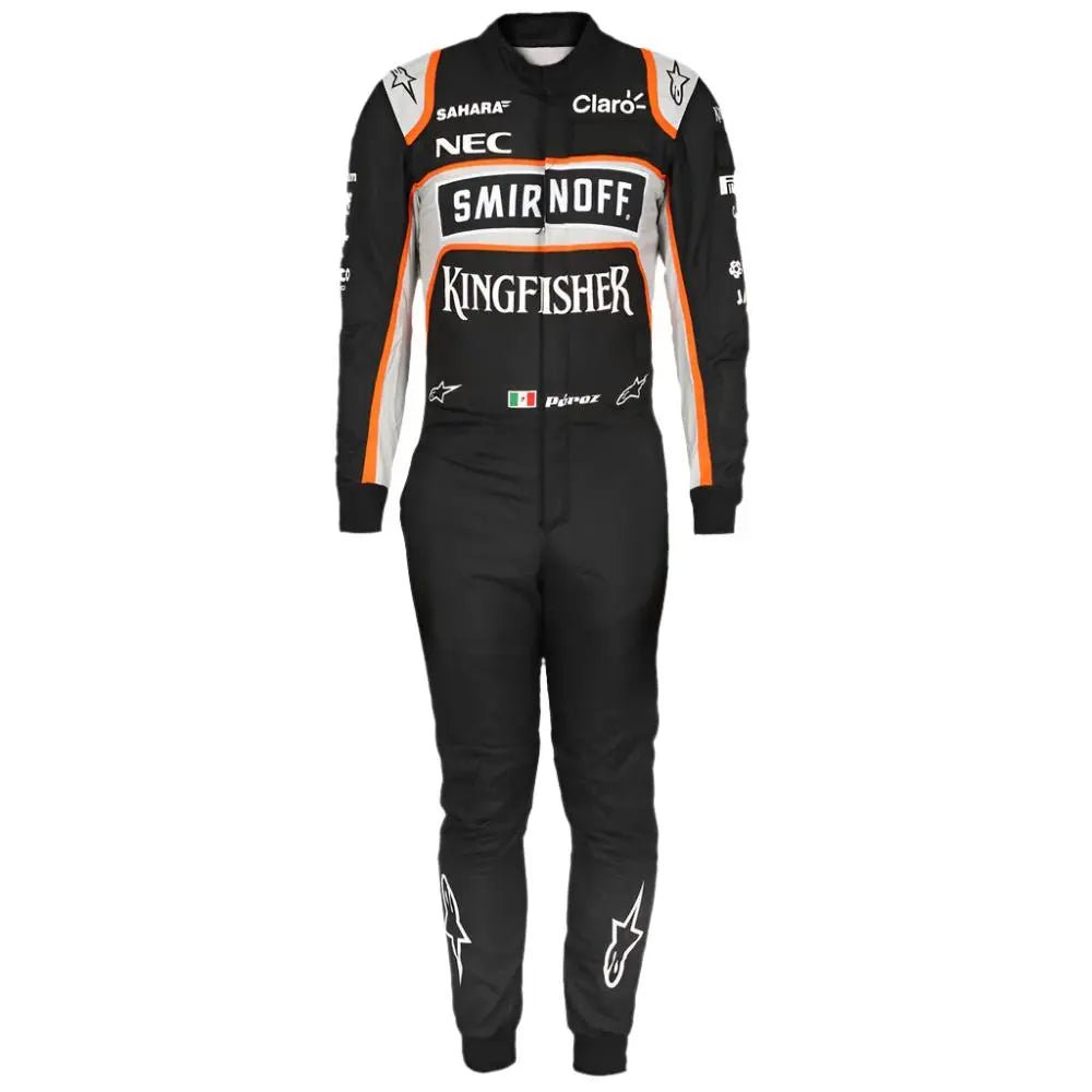 2016 Sergio Perez Race Suit | Sahara Force India F1 Team – Merchandise – SpeedX Racegear product photo