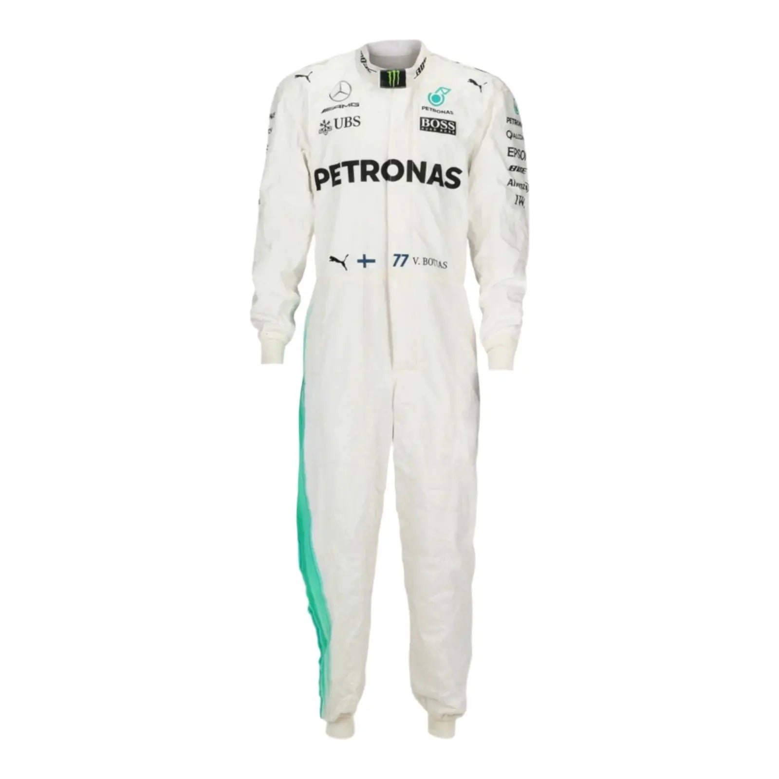 2017 Valtteri Bottas Replica Race Suit | Mercedes AMG – SpeedX Racegear product photo