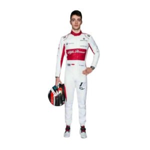 2018 Charles Leclerc Alfa Romeo Sauber F1 Suit – SpeedX Racegear product photo
