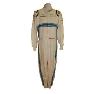 2018 Lance Stroll Abu Dhabi GP Williams race suit – SpeedX Racegear product photo