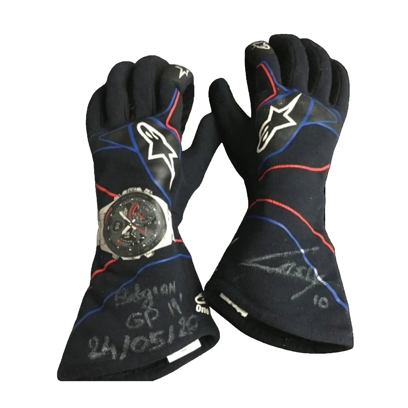 2019_Alexander_Albon_F1_Race_gloves_-_Toro_Rosso.jpg 2019 Alexander Albon F1 Race gloves – Toro Rosso – SpeedX Racegear product photo