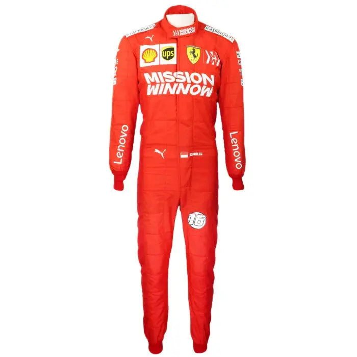 2019_Charles_Leclerc_Ferrari_Mission_Winnow_F1_Embroidered_Racing_Suit-001.jpg 2019 Charles Leclerc Ferrari Mission Winnow F1 Embroidered Racing Suit – SpeedX Racegear product photo