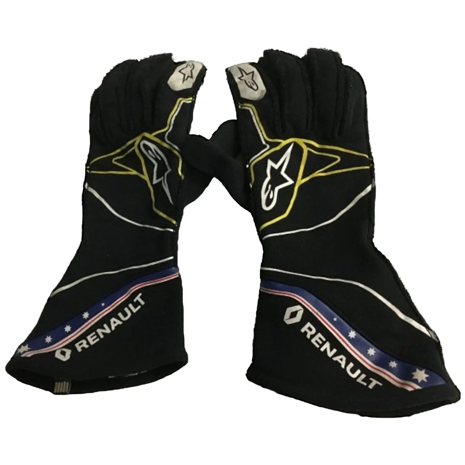 2019_Daniel_Ricciard_Renault_F1_Race_Gloves.jpg 2019 Daniel Ricciard Renault F1 Race Gloves – SpeedX Racegear product photo