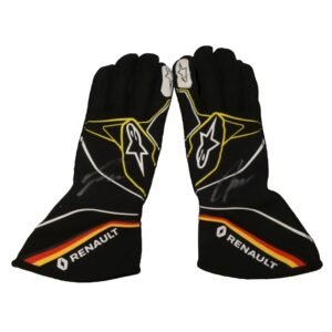2019 Nico Hulkenberg Renault F1 Race Gloves – SpeedX Racegear product photo