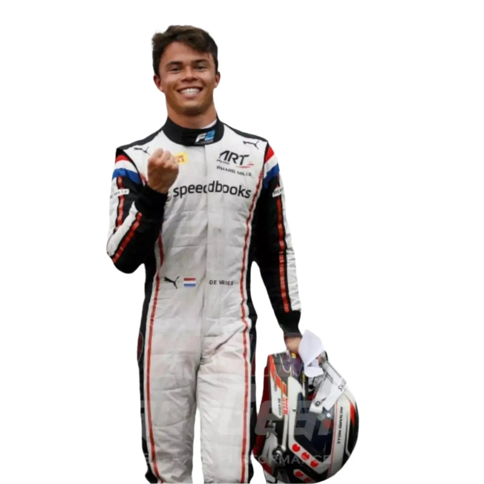 2019_Nyck_de_Vries_F2_Race_Suit.jpg 2019 Nyck de Vries F2 Race Suit – SpeedX Racegear product photo