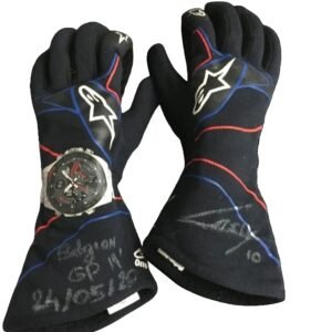 2019 Pierre Gasly Belgian GP F1 Race Gloves – SpeedX Racegear product photo