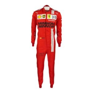 2021 Carlos Sainz Race Scuderia Ferrari F1 Suit – SpeedX Racegear product photo