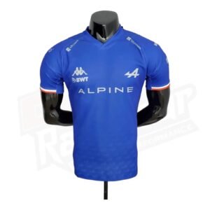 2022 Alpine BWT Fernando Alonso Replica Polo Shirt – SpeedX Racegear product photo
