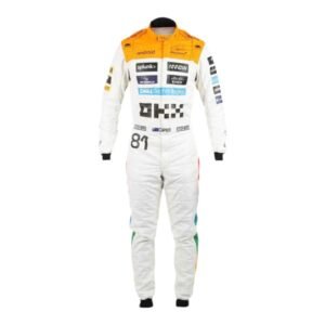 2023 McLaren Silverstone GP Oscar Piastri F1 Race Suit – SpeedX Racegear product photo