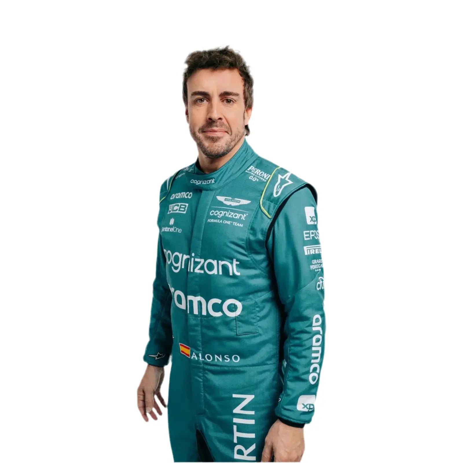 2023_Official_Fernando_Alonso_Aston_Martin_F1_Race_Suit.jpg 2023 Fernando Alonso Aston Martin F1 Race Suit – SpeedX Racegear product photo