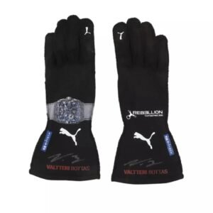 2023 Valtteri Bottas Replica Alfa Romeo F1 Race Gloves – SpeedX Racegear product photo