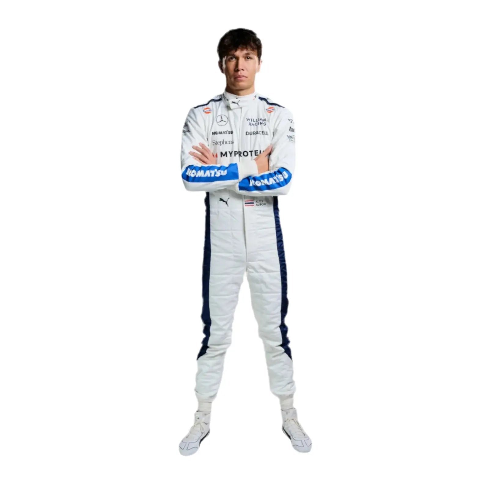 2024 Alex Albon Williams F1 Team Race Suit – SpeedX Racegear product photo
