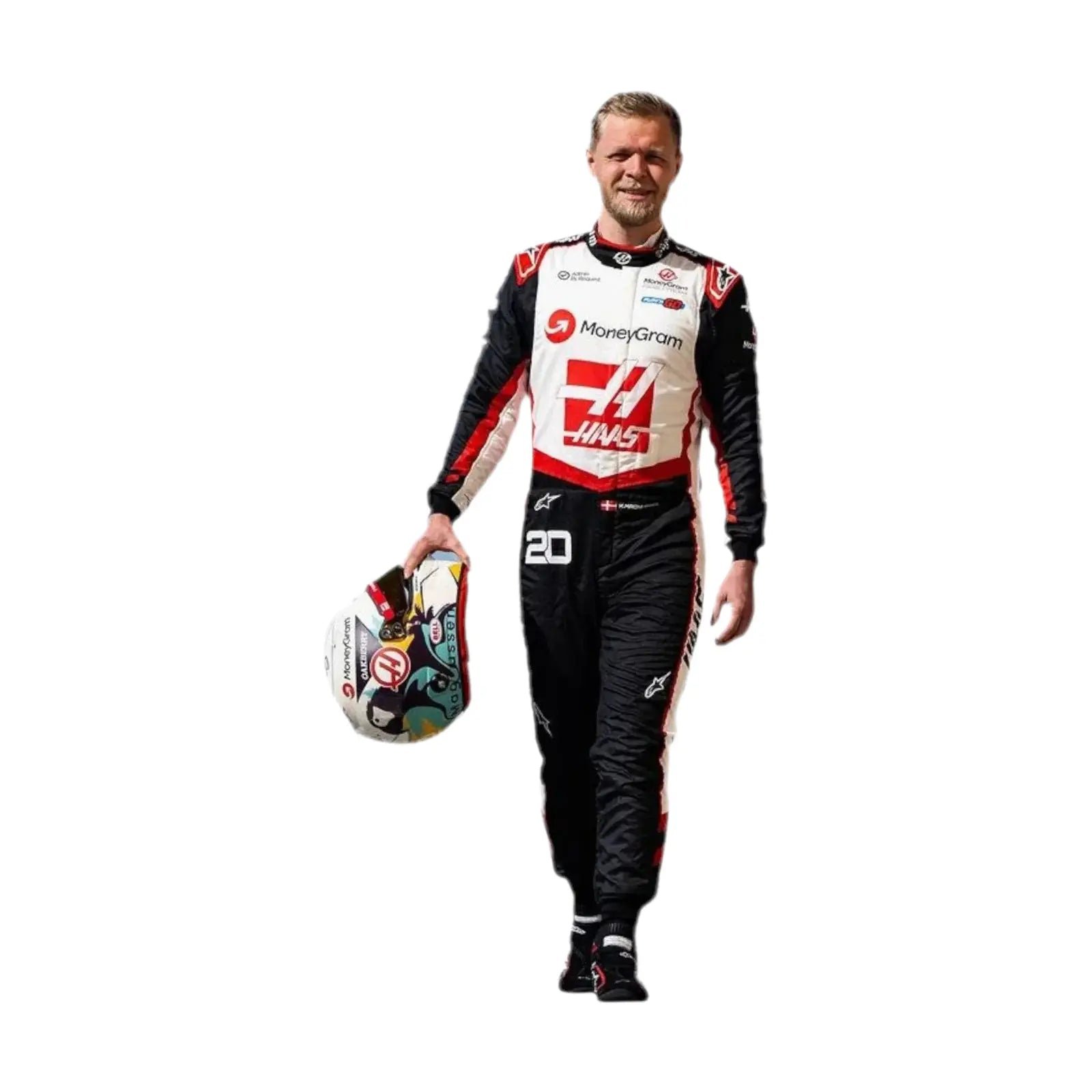 2024 Kevin Magnussen Haas F1 Race Suit – SpeedX Racegear product photo