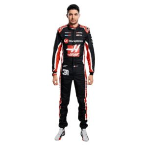 2025 Esteban Ocon Haas F1 Team Racing Suit – SpeedX Racegear product photo