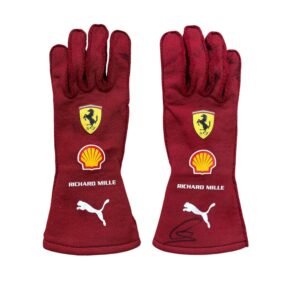 2025 Lewis Hamilton Ferrari F1 Replica Gloves – SpeedX Racegear product photo