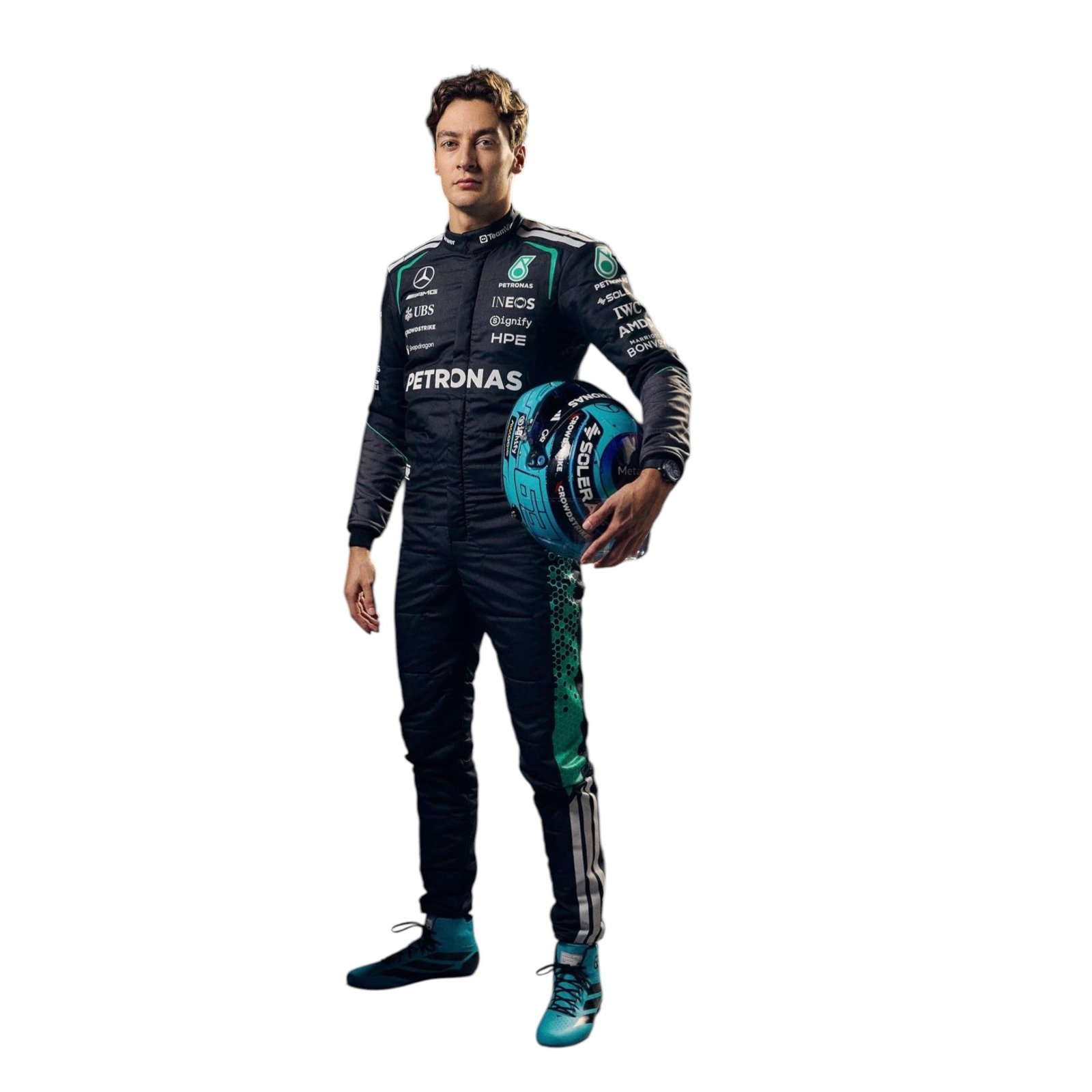 2026_George_Russell_Mercedes_Replica_Suit-001.jpg 2026 George Russell Mercedes Replica Suit – SpeedX Racegear product photo